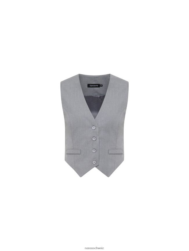 Nana's Londoner Weste grau FJ6J8D116