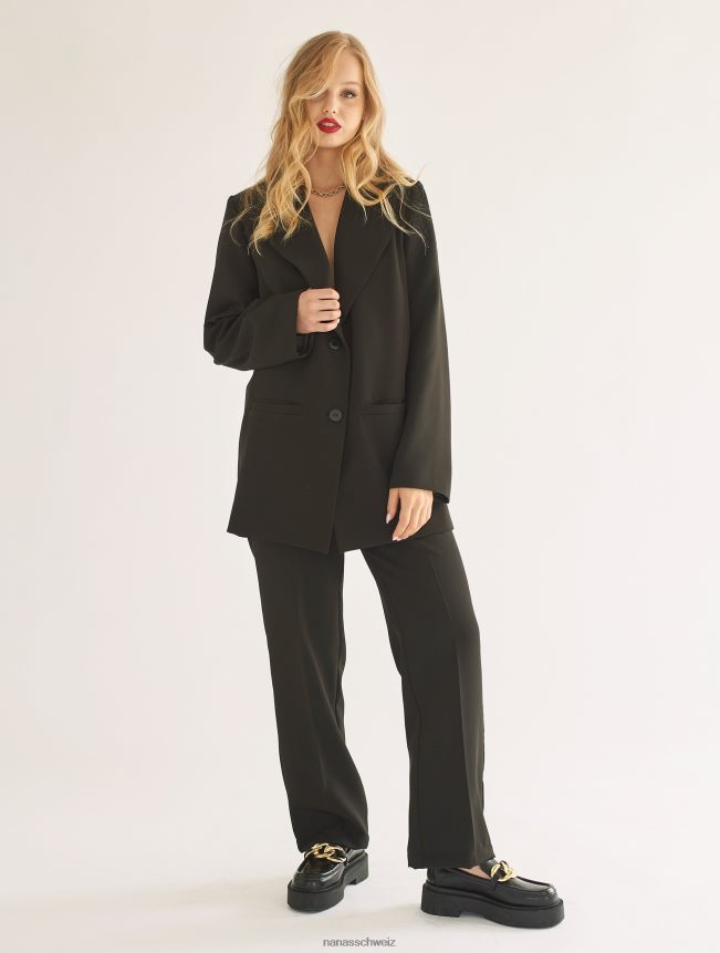 Nana's immer Blazer Schwarz FJ6J8D124