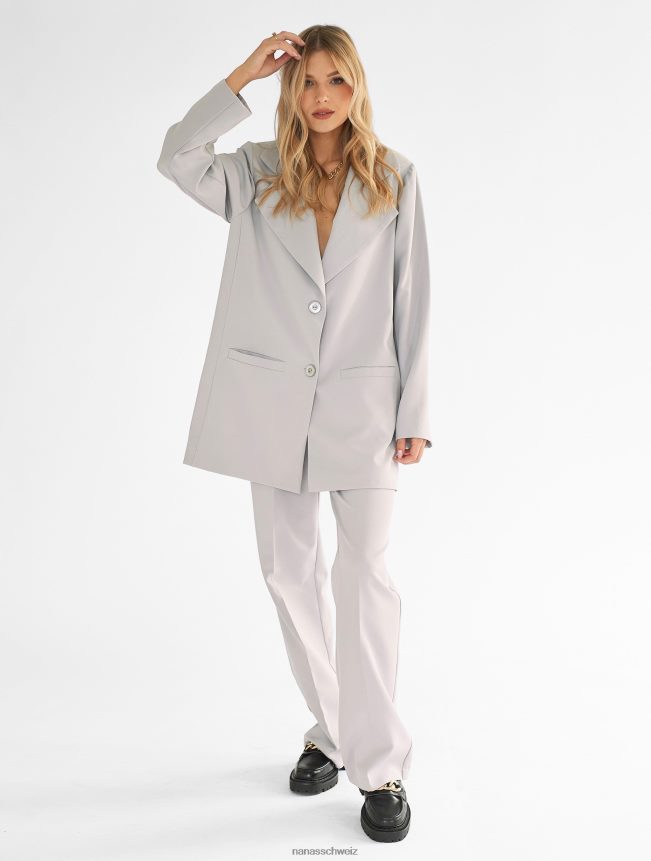 Nana's immer Blazer hellgrau FJ6J8D129