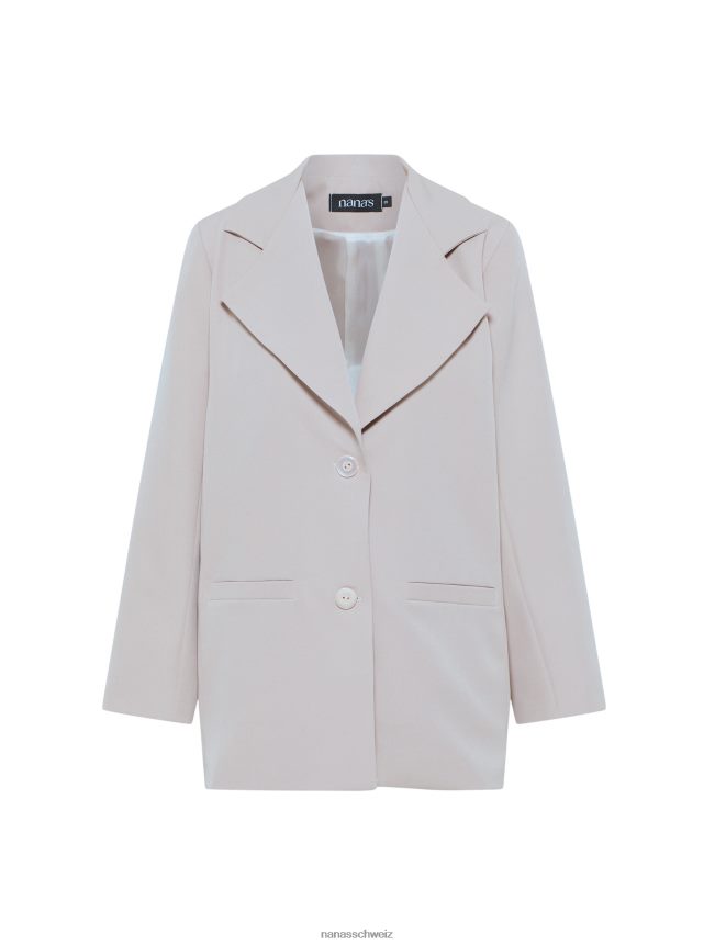 Nana's immer Blazer hellgrau FJ6J8D129