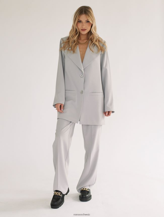 Nana's immer Blazer hellgrau FJ6J8D129