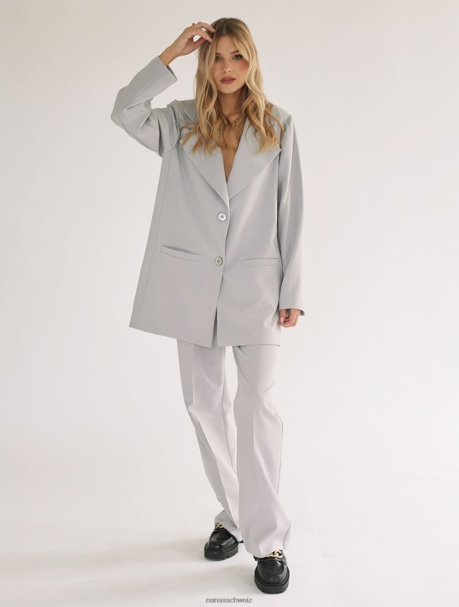 Nana's immer Blazer hellgrau FJ6J8D129