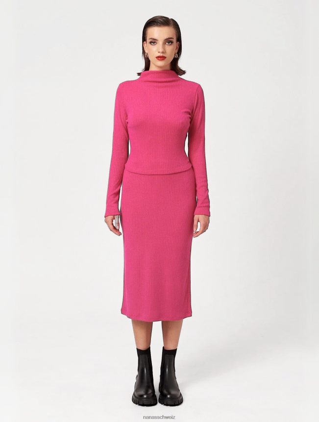 Nana's Maya-Rollkragenpullover Rosa FJ6J8D151