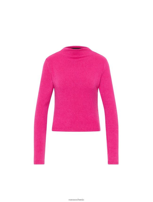 Nana's Maya-Rollkragenpullover Rosa FJ6J8D151