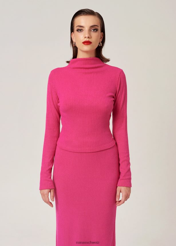 Nana's Maya-Rollkragenpullover Rosa FJ6J8D151