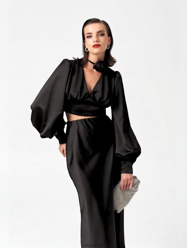 Nana's Melrose-Oberteil Schwarz FJ6J8D113