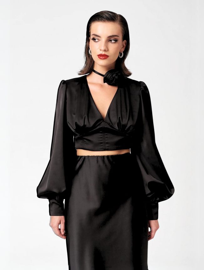 Nana's Melrose-Oberteil Schwarz FJ6J8D113