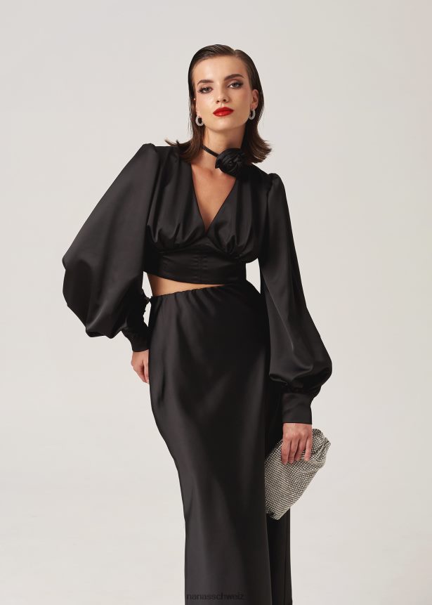 Nana's Melrose-Oberteil Schwarz FJ6J8D113