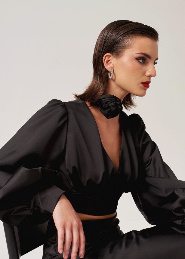 Nana's Melrose-Oberteil Schwarz FJ6J8D113