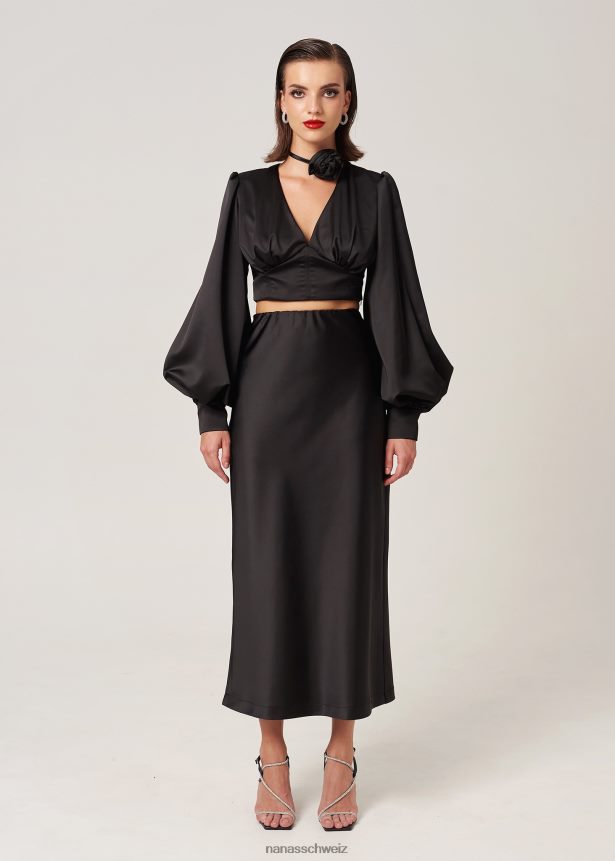 Nana's Melrose-Oberteil Schwarz FJ6J8D113