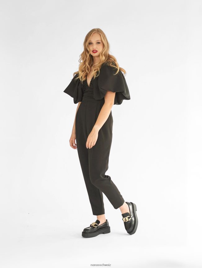 Nana's Gaia-Overall Schwarz FJ6J8D104