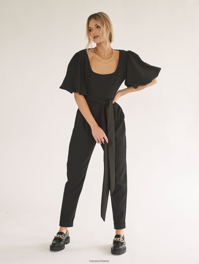 Nana's Gigi-Overall Schwarz FJ6J8D101