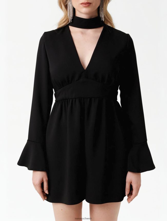 Nana's Liebhaber-Overall Schwarz FJ6J8D95