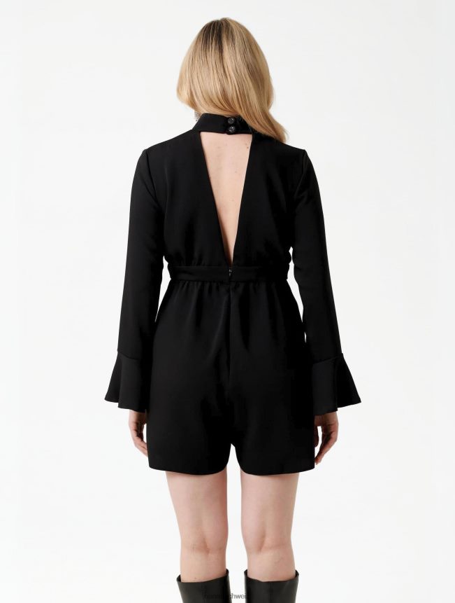 Nana's Liebhaber-Overall Schwarz FJ6J8D95