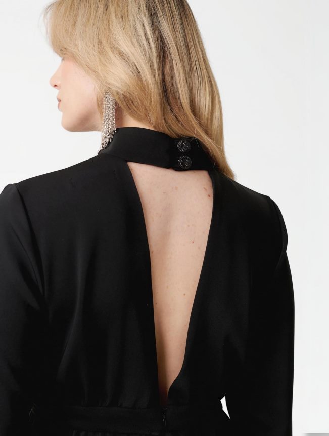 Nana's Liebhaber-Overall Schwarz FJ6J8D95