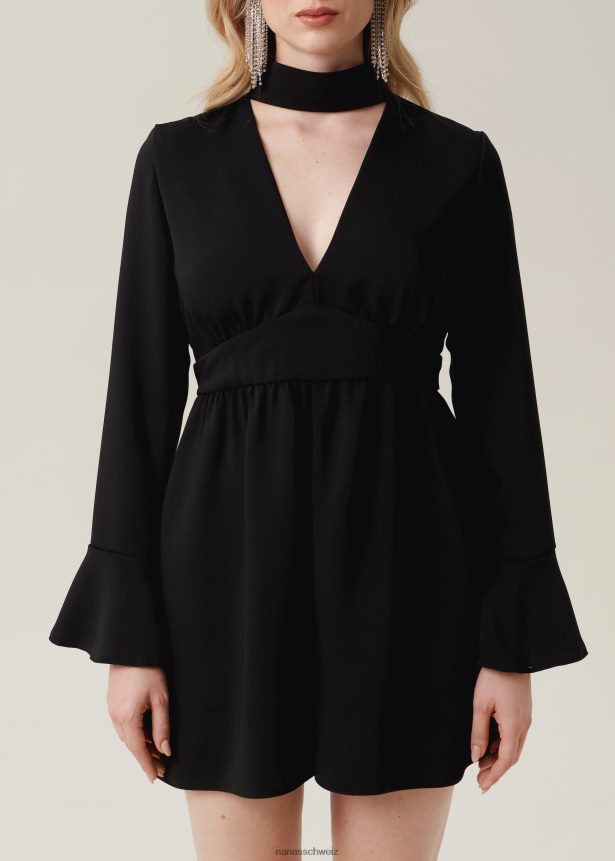 Nana's Liebhaber-Overall Schwarz FJ6J8D95