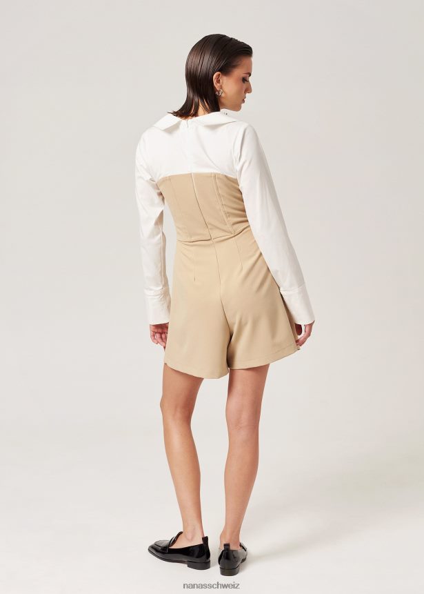 Nana's New Yorker Overall Beige FJ6J8D100