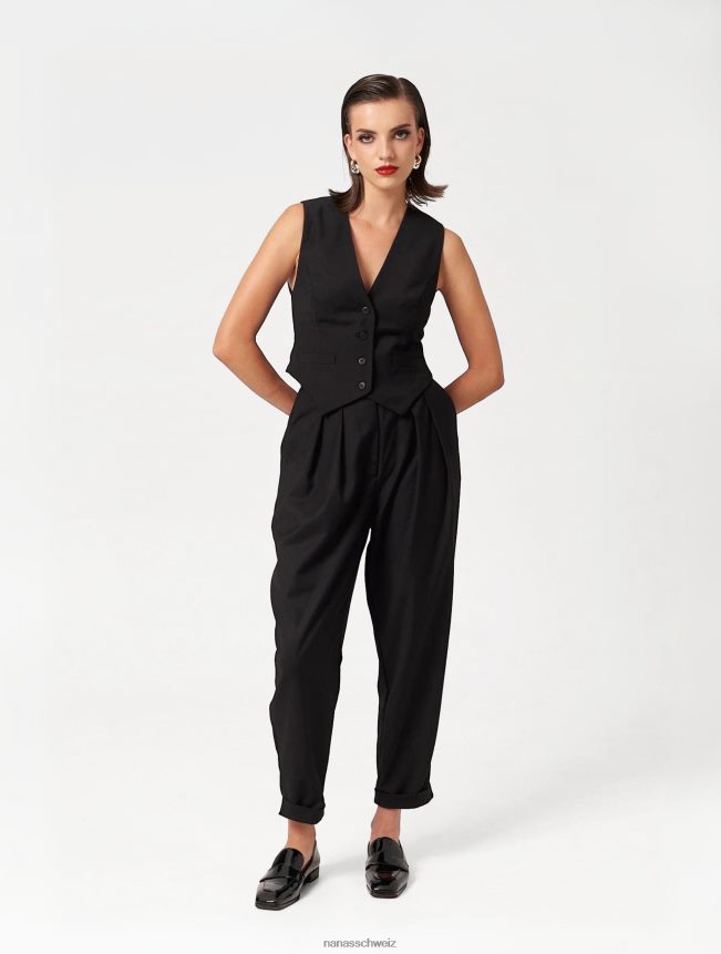 Nana's London-Hosen Schwarz FJ6J8D123