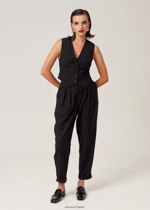 Nana's London-Hosen Schwarz FJ6J8D123
